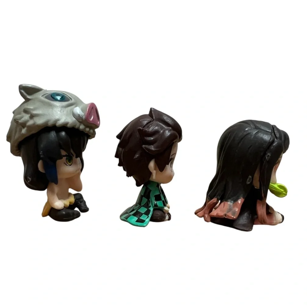 Demon Slayer Mini Figures Toy Japanese Anime from a Blind Box